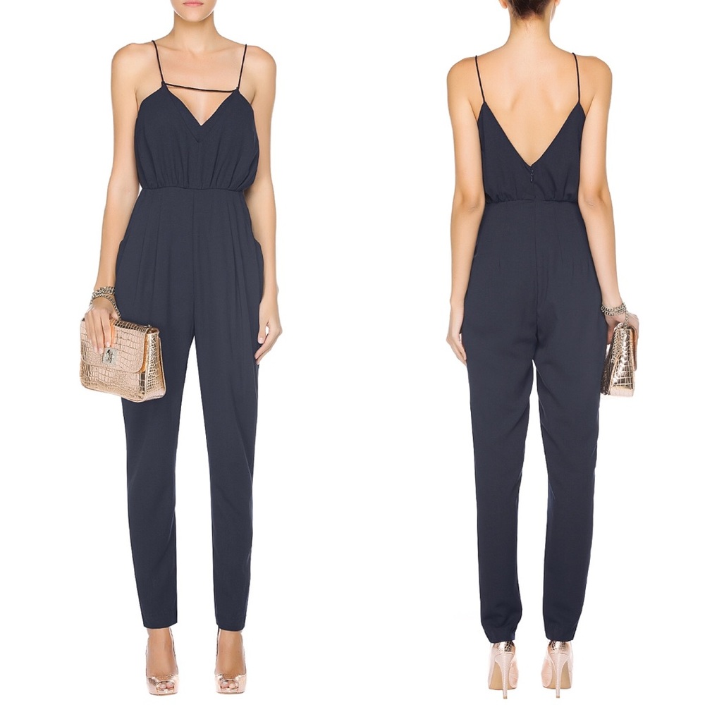 Finders Keepers the someday jumpsuit navy